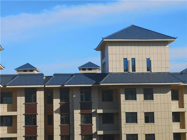 樹(shù)脂瓦工程案例